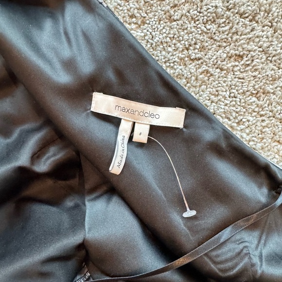 Max & Cleo One Shoulder Cocktail Dress floral abstract print size 8 - Picture 8 of 10